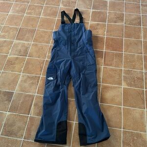 North Face Men’s Freedom Bib Snow Pants - Medium - Shady Blue